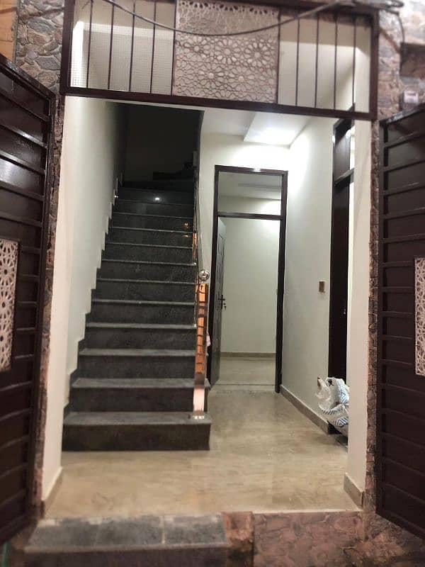 Groundfloor brandnew flat 4 rent in muslim town near mian canal road 7