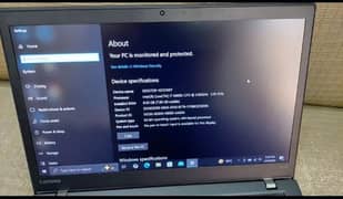 Lenovo core i7 6th generation 8gb Ram DDR4+256gb ssd
