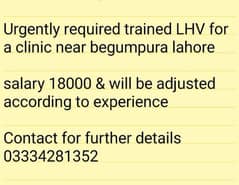 LHV required for clinic