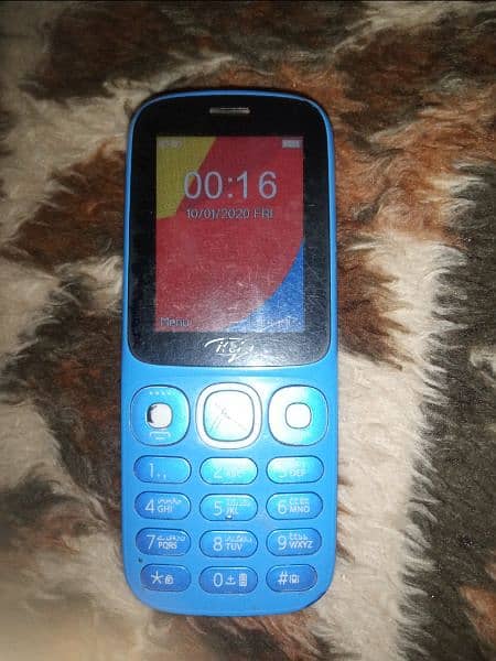 big lcd itel dual sim pta approve ok condition no fault 1