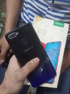 Oppo F9 New condition 4GB 64GB seald 100% Complete saman Pta aproved