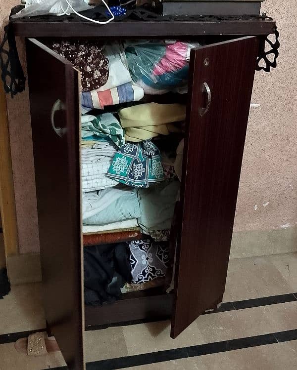 Small cupboard wardrobe almari shoe rack 2