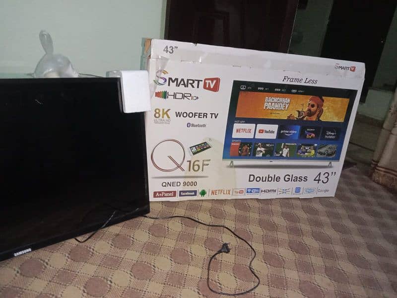 Samsung LED smart 43 inch (0312"8542337) 0