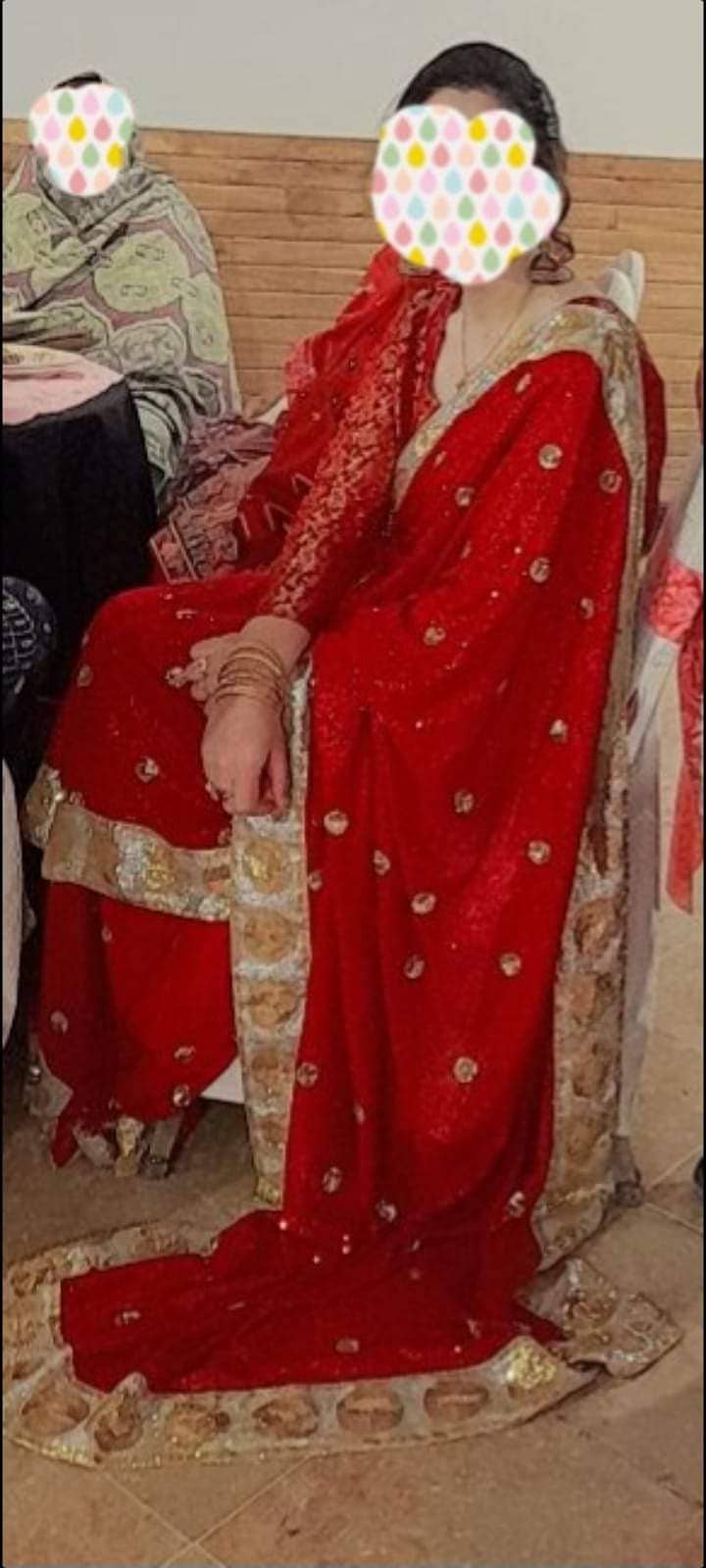 Heavy Saree with one free fancy suit 1