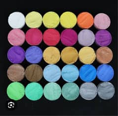 pearl Mica pigments colors powder, for soap , Candling , resin art .