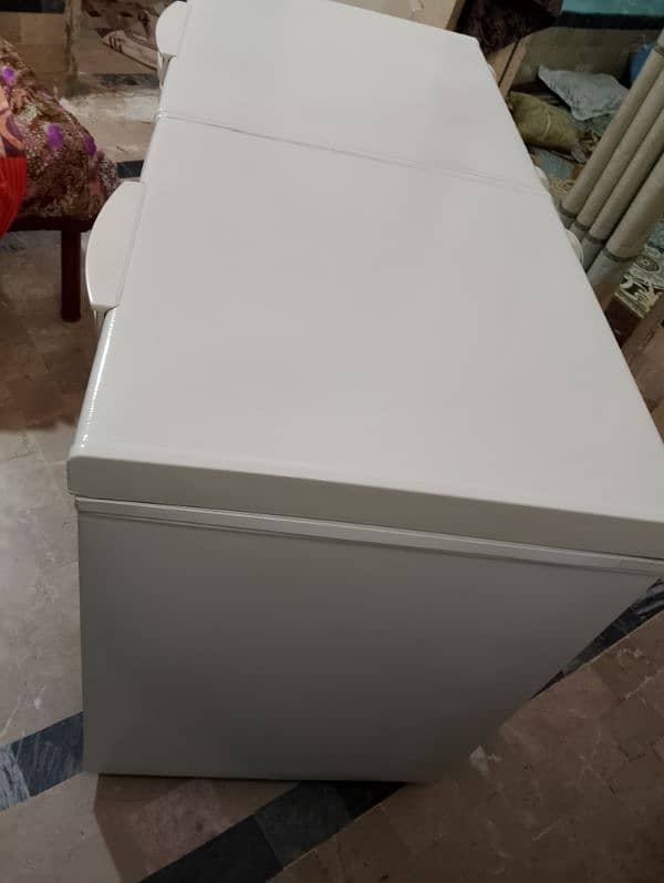 freezer double door 15 cubic feet urgent sell 1