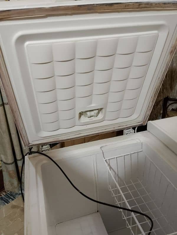 freezer double door 15 cubic feet urgent sell 5