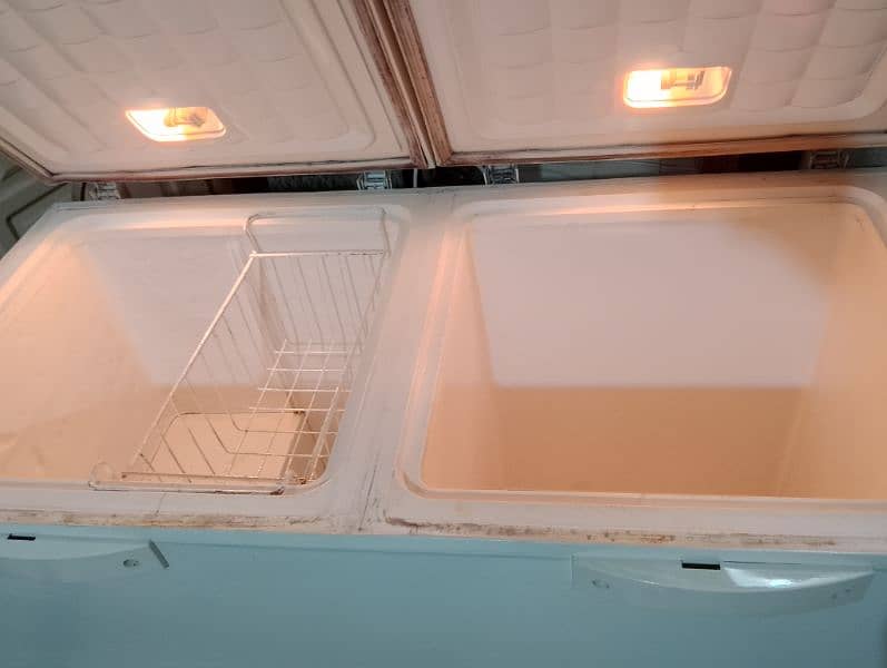 freezer double door 15 cubic feet urgent sell 11