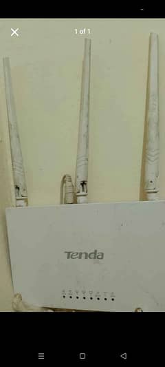 Tenda 3 antenna router for sale