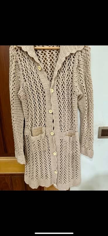 crochet wool coat 1