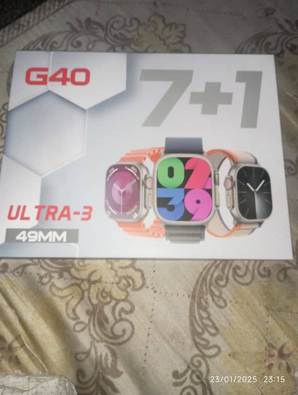 Brand new 7 +1 straps smart watch 0