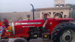 Massey 375 tractor