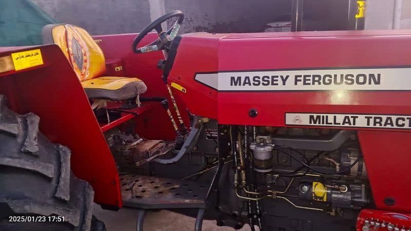 Massey 375 tractor 3