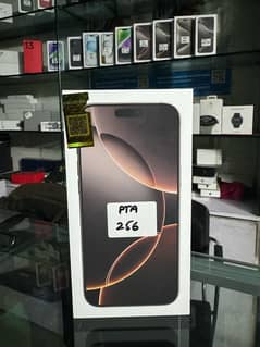 IPHONE 16 PRO MAX 256 GB PTA MERCENTILE BOX PACK