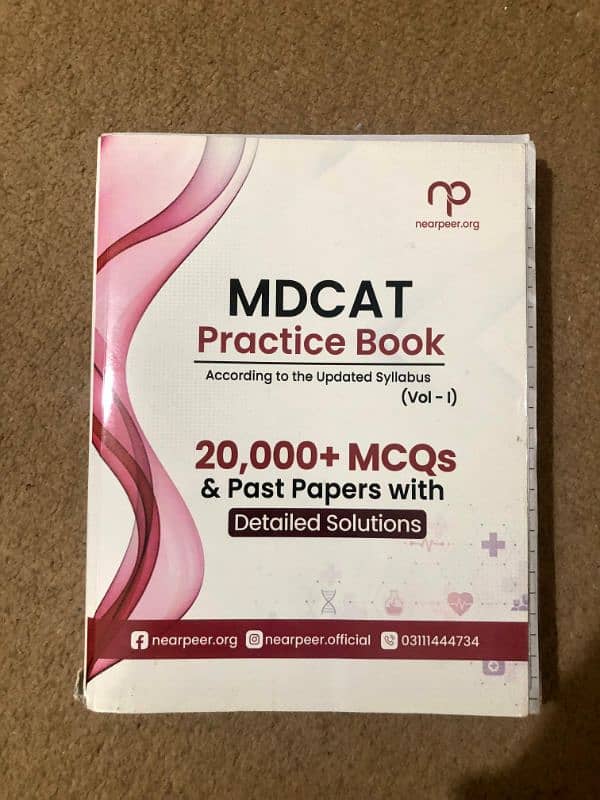 Nearpeer MDCAT books bundle 1