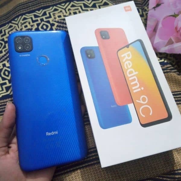 Redmi 9c with box 0