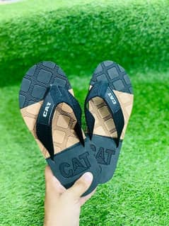 Mens casual rubber flip flops.