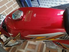 Honda 125 Red Color 2025 Model