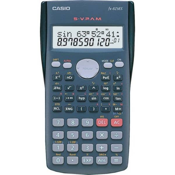 used casio FX-82 MS scientific calculator band casio Good condition 0