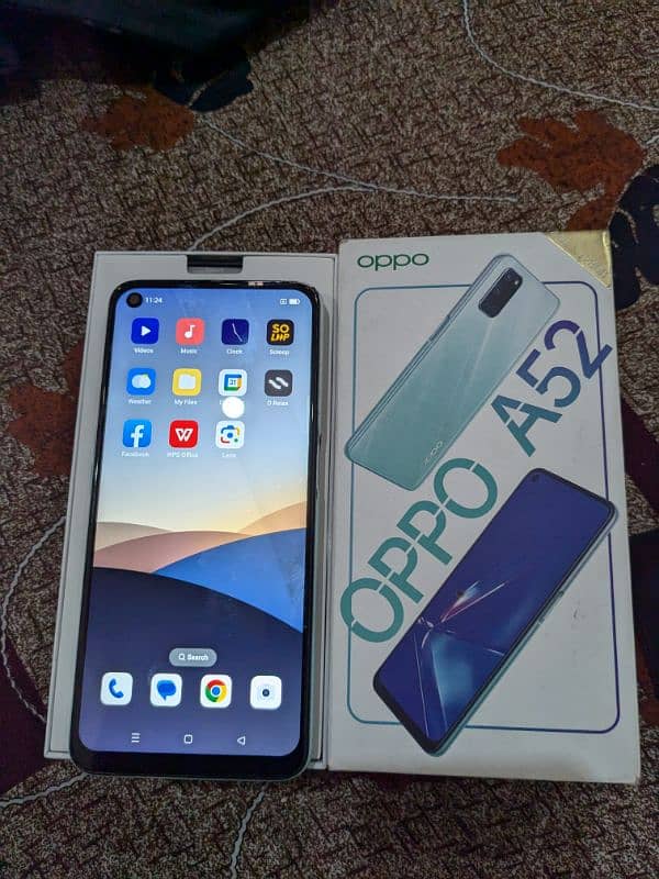 Oppo A52 4/128gb PTA Approved Urgent Sale 1