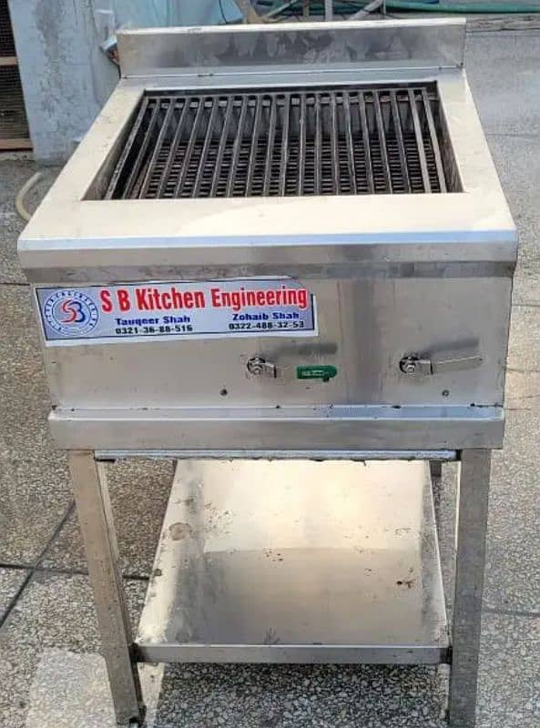 Fryer, Grill, Shuwarma Machine & Irani Cooler 15