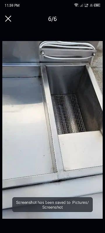 Fryer, Grill, Shuwarma Machine & Irani Cooler 18