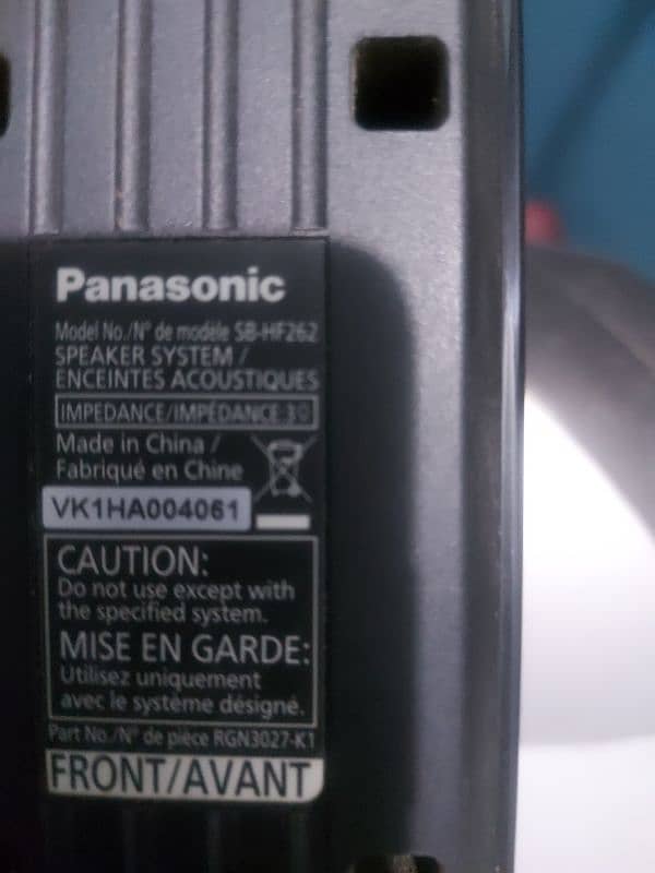 PANASONIC PAIR OF SPEAKERS 3