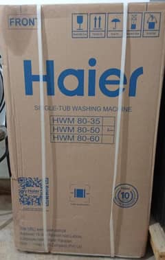 Haier Brand New Washing Machine HWM80-50