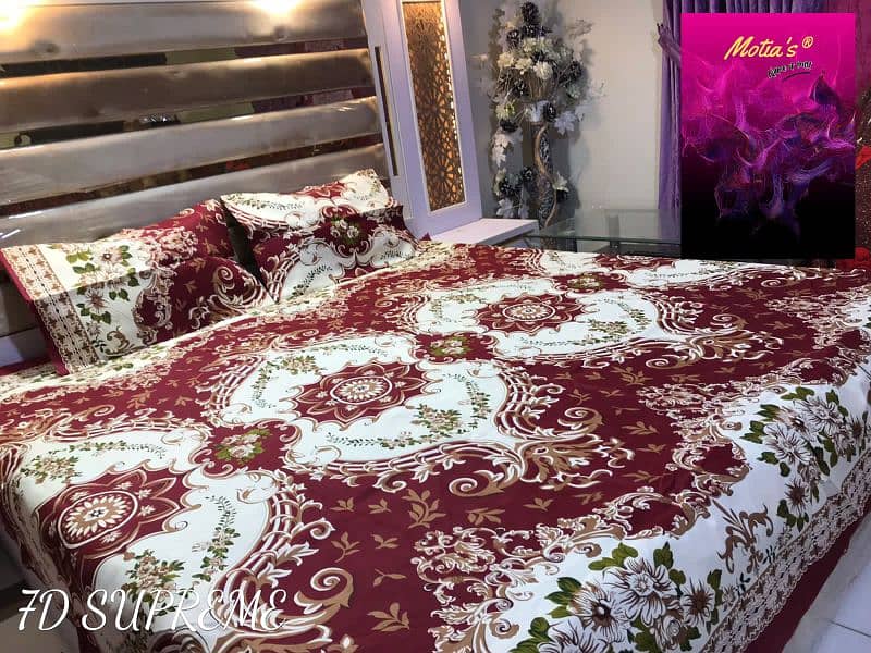 motia new collection king size 90/90price 1500 fabric cotton sattan 15