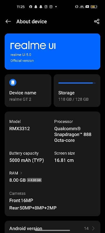 realme gt 2 8