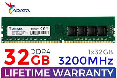 ADATA 32GB DDR4 3200MHZ RAM 0