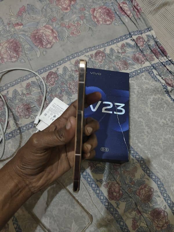 VIVO V23 5G 12 Ram 256 Memry Zero pcs 10/10 Condition 0