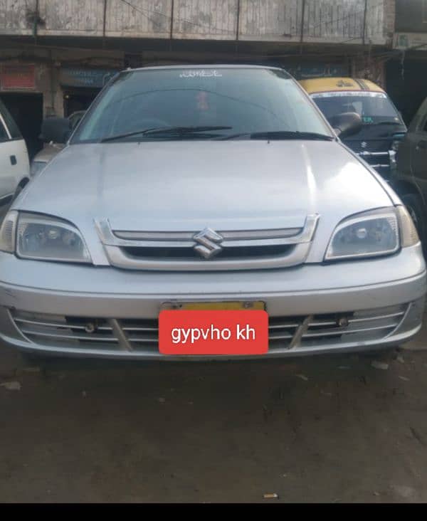 Suzuki cultus vxr 2002 Karachi number only cash sale 0