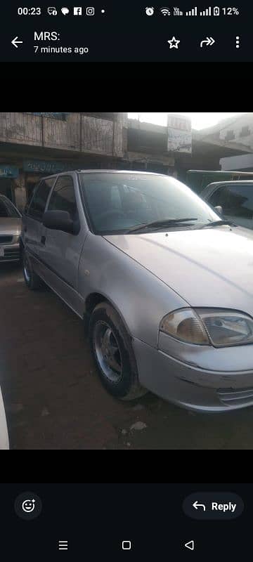 Suzuki cultus vxr 2002 Karachi number only cash sale 2