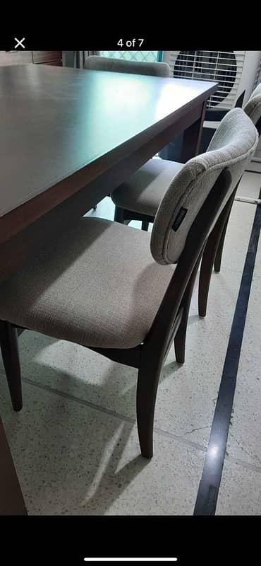 branded Interwood dining table and chair for sale 1