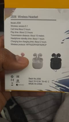 New model Js56 Earbud