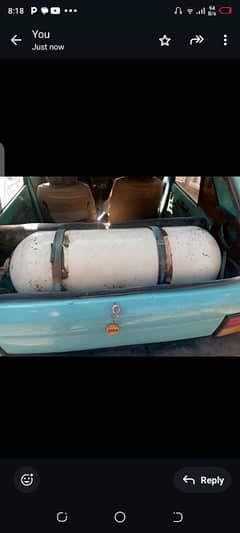 LPG/CNG kit and cylinder with complete wiring Mehran