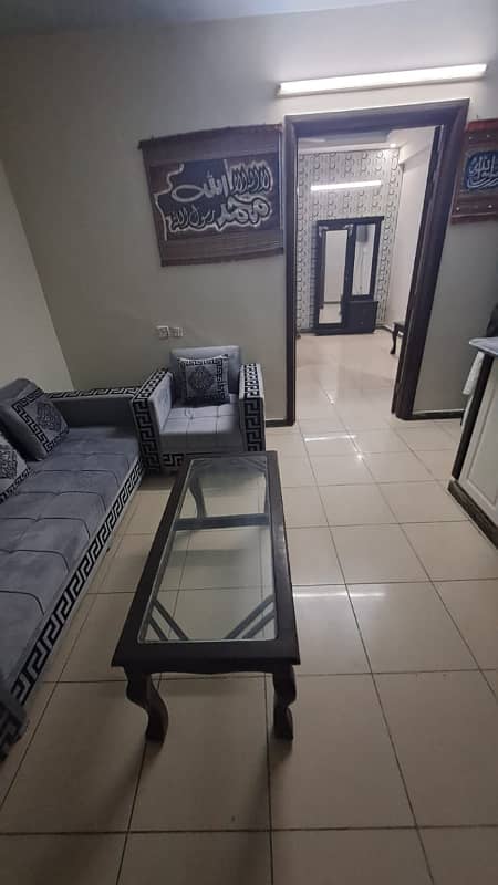 One bedroom fully furnished apartment available for Rent in bahria towan Rawalpindi 10