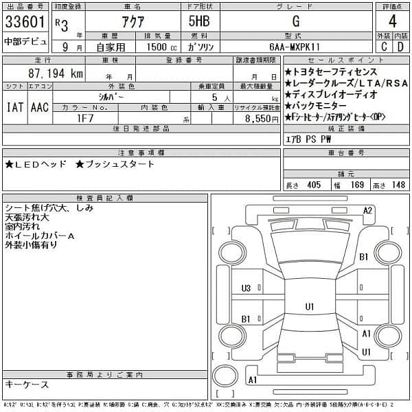 Toyota Aqua G Fresh Clear - Model 2021 17