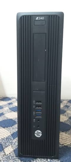 HP Z 240 Workstation, 7th Generation Intel Xeon , 8GB, 256GB, GT730