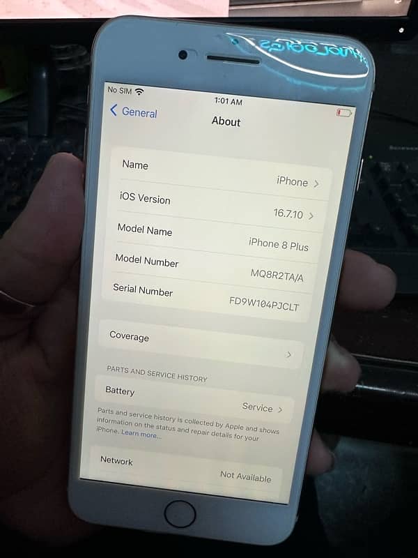 iPhone 8 Plus 256GB PTA official approved 6