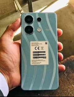 Redmi note 13 8 gb ram 256 gb rom Back plastic and front prot
