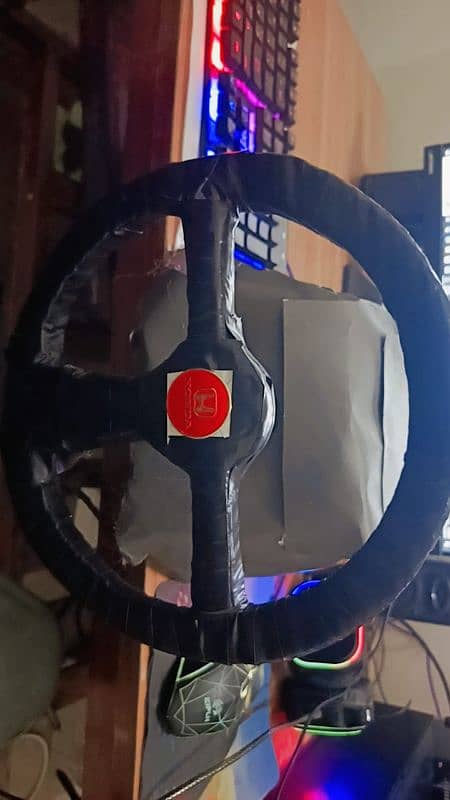 Hand made steering wheel 1