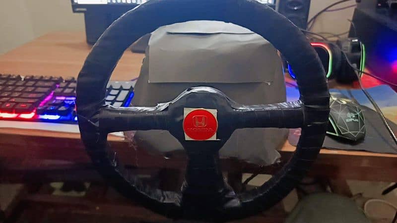 Hand made steering wheel 2