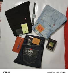 we are wholesaler of original Levi's for export purpose +923426824487