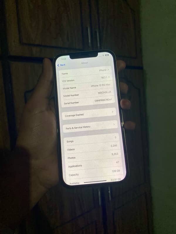 Iphone 12pro max 128gb 3