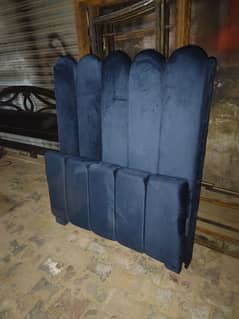 dabal bed fore sale Sath mattress b new hai