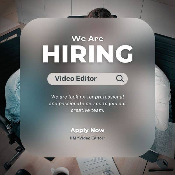 Required Video Editor/ Internship 0