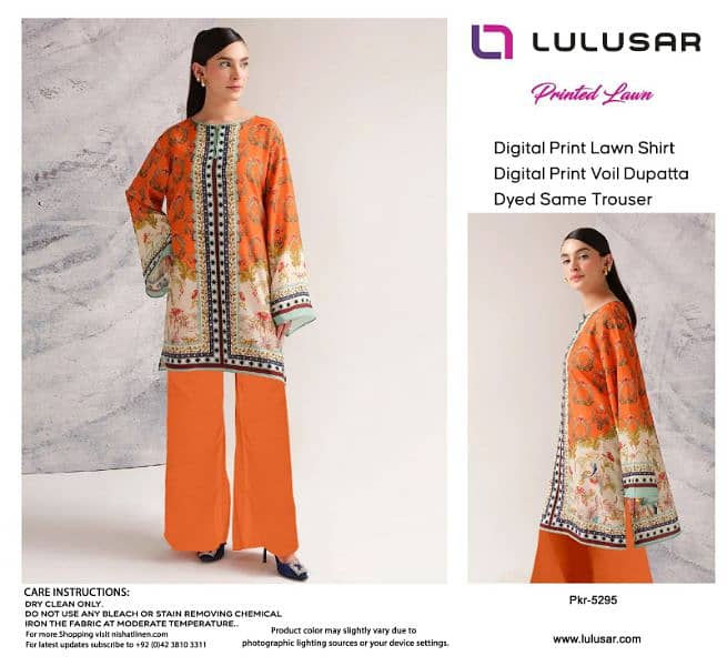 LULUSAR Lawn 3 Piece 0