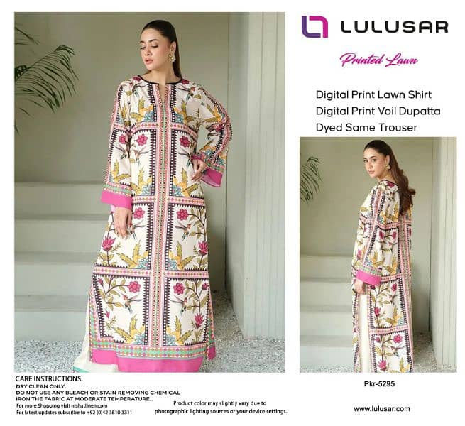 LULUSAR Lawn 3 Piece 2